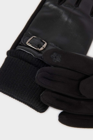 Defacto Kadın Suni Deri Eldiven F3187ax25wnbk26 Siyah