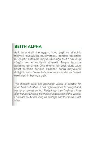 AGRodal Tarım Ata Tohumu Yerli Aranan Reyha Yerli Hıyar Tohumu 100 Ad Tohum