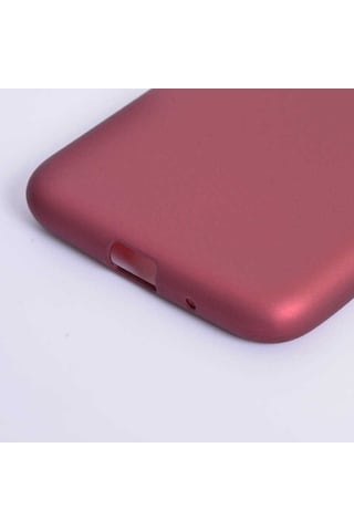 Huawei Y5 2018 Kılıf Zore Premier Silikon Kapak Mürdüm