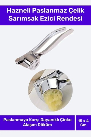 Özel Üretim Suya Dayanıklı Paslanmaz Kompakt Çelik Sarımsak Ezme Aleti Rendesi Çok Renkli