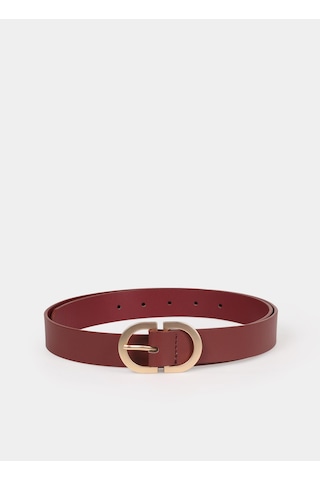 Colin's Colins Kadın Bordo Kemer Cl1081023 Q1.v1 Bur Burgundy