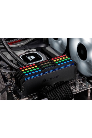 Corsair Dominator Platinum RGB CMT16GX4M2E3200C16 16 GB (2x8) DDR4 3200 MHz CL16 Ram