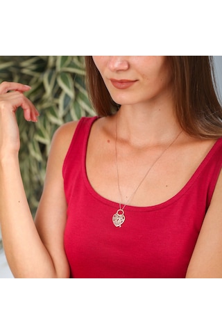 Altınbaş Silver Kilit Forever Kolye KLMC017-25618