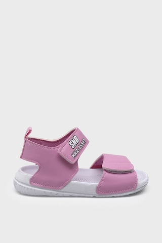 Sanbe Snb501v5401 Pembe Unısex Çocuk Cırtlı Sandalet Pembe