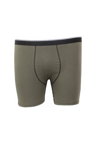 Starbattal Erkek Büyük Beden Likralı Uzun Paça Boxer 11906 Askeri Yeşil-askeri Yeşil Haki