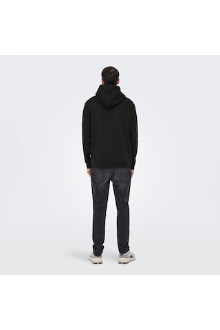 Only & Sons Dawson Erkek Siyah Sweatshirt 22033194-jbk Siyah