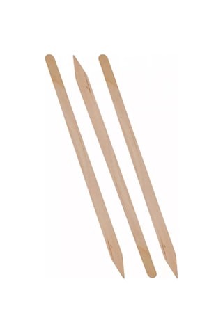 Ahşap Adana Çöp Şiş Çubuğu 25 Cm 20 Adet - Yassı Adana Kebap Şişi Ahşap Çöp Şiş