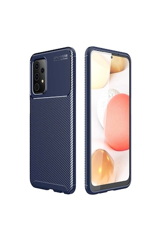 Samsung Uyumlu Galaxy A52 Kilif Karbon Tasarim Negro Silikon Kapak 484401553