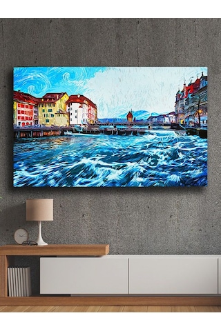 100x140 Büyük Ebat Kanvas Tablo Çerçevesiz