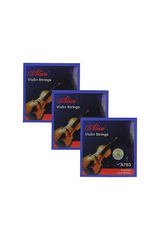3 Paket Alice A703 Model Keman Teli-3 Paket Gönderilecektir