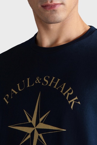 Paul & Shark Erkek T Shirt 24411133 013 Lacivert Lacivert
