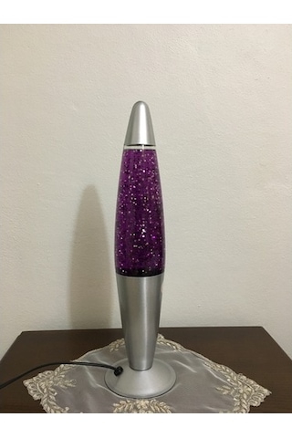 Lava Lambası -Lav Lamba Yıldızlı 6 Farklı Renk (Büyük Boy 40 Cm)