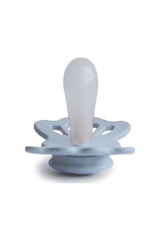 Frıgg Lucky Silikon Emzik - Powder Blue 0-6 Ay Gold - Krem