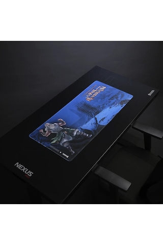 Exvega Lord Of The Rings War Of The Rohirrim Helm Hammerhand Xxl Mousepad 90 40