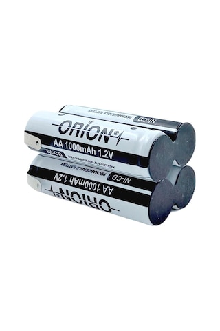Orion AA 4.8V 1000mAh Ni-Cd Şarjlı Vidalama Pili