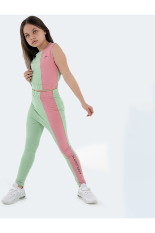 Slazenger DIMAS Çocuk Yeşil Tayt Takım