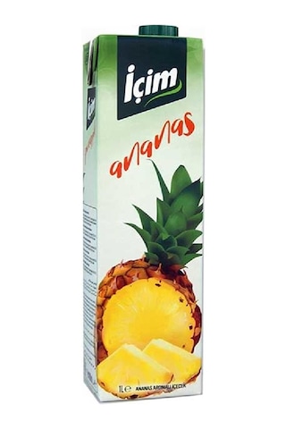 İçim Meyve Suyu Ananas 1 Lt X 6 Adet