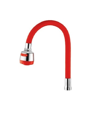 Kubar Musluk Başlığı 360 Döner Silikon Boru Aparat, Su Tasarru