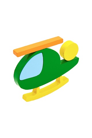Woodnjoy Helikopter Üç Boyutlu Puzzle