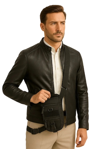 Bel Çantası Bacak Çantası Siyah Özel Bölmeli Tabanca Taşımalı Taktikal Siyah