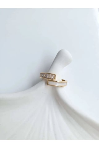 Vip Gold Ayarlanabilir Kadın Yüzük Sevgiliye Hediye