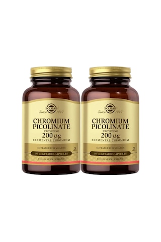 Solgar Chromium Picolinate 90 Kapsül 2 Adet
