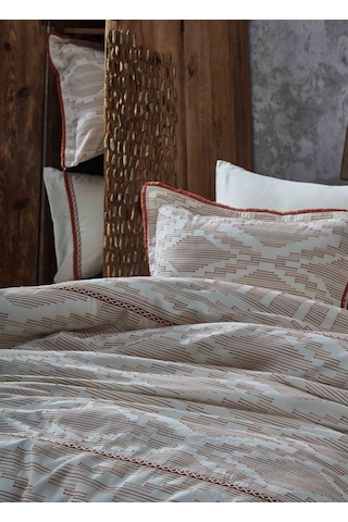 Ecocotton Colossae Çift Kişilik Nevresim Takımı Terra 200x220 Cm Vizon