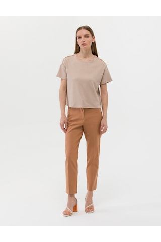 Pierre Cardin Kadın Kahverengi Pantolon 50269321-vr233 Kahverengi