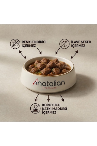 Anatolian Premium Somonlu Parça Etli Yetişkin Kedi Konservesi 24 X 400 G