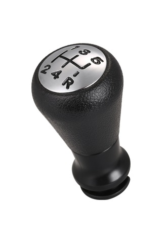 Teltree Peugeot 206 207 İçin 5 Vites Manuel Vites Topu - Ergonomik Tasarım, Hızlı Ve Yumuşak Vites Değişimi, Dayanıklı Plastik Siyah