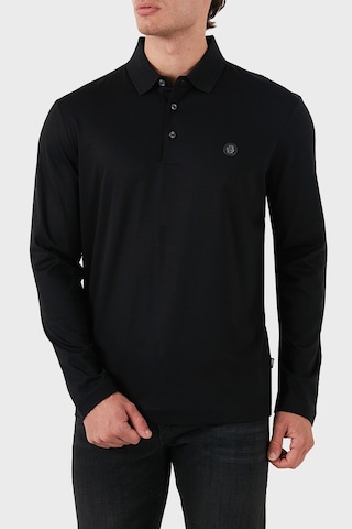 Boss Erkek Polo Yaka Sweat 50523917 001 Siyah Siyah