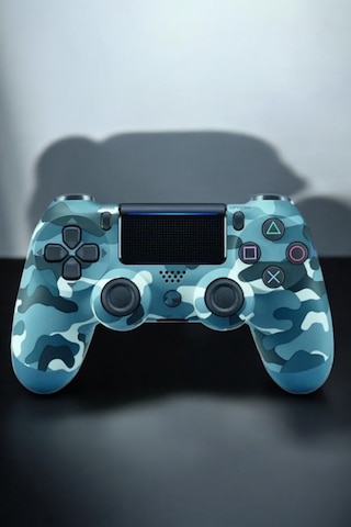 Ps4 Oyun Kolu Kamuflaj Desenli Joystick Çok Renkli
