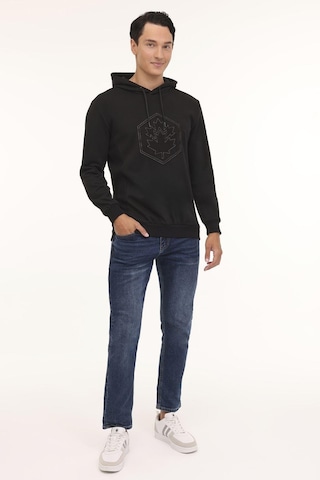 Lumberjack 4w Ml Grass 17urb2013 4pr Sweatshırt Kapsonlu Siyah