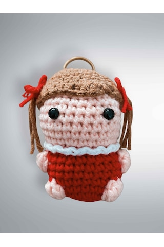 Amigurumi Anahtarlık 7-8 Cm Sevimli El Örgüsü Hediyelik Anahtar Ve Çanta Aksesuarı 26868484