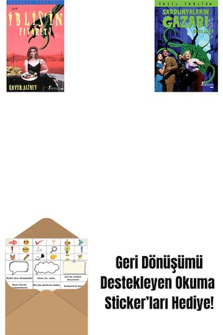 Kanatlı Tehlike Ya Da İblis'in Ziyareti + Sardunyaların Gazabı + Okuma Sticker'ları