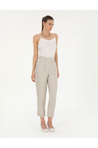 Pierre Cardin Kadın Bej Pantolon Kanvas-chino 50285479-vr011 Bej