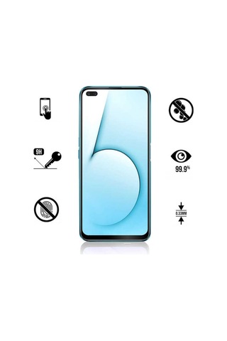 Oppo Reno 3 Pro 5G Davin Seramik Ekran Koruyucu Siyah