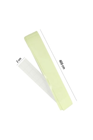 Karanlıkta Işık Veren Yansıyan 4 Metre Fosforlu Yeşil Şerit Bant (432996392)