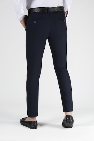 Terapi Men Erkek Koyu Lacivert Slim Fit Nokta Dokulu İtalyan Kesim Keten Pantolon Çok Renkli19