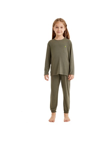 Çocuk Pijama Takımı 60514 - Yeşil