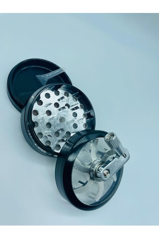Tobaccoturk724 Çelik Metal 3 Parça Tutun öğütücü Grinder 62 MM aly285