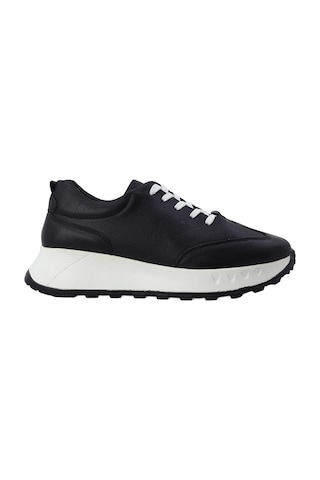 Albishoes Albini Kadın Hakiki Deri Günlük Spor Ayakkabı Siyah