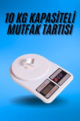 Dijital Hassas 10 Kg Mutfak Terazisi Tartısı Lcd Ekran Mutfak Tartısı Çok Renkli 79260553