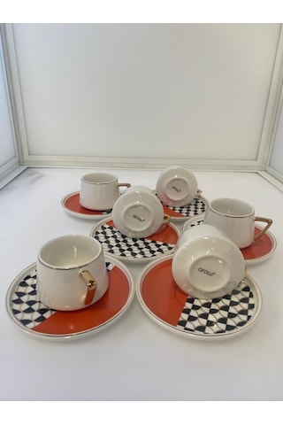 AROW TR-3371 PORSELEN KAHVE TAKIMI