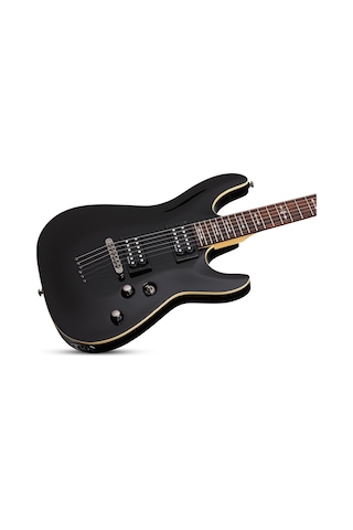 Schecter Omen 6 Solak Elektro Gitar Gloss Black