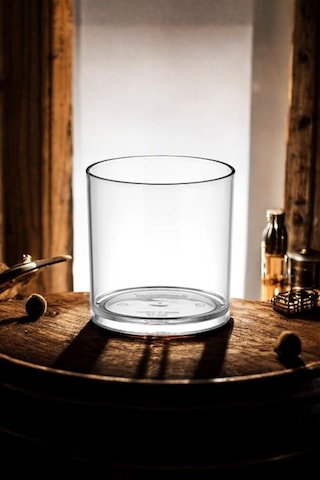Viski Kokteyl Meşrubat Bardağı Kadehi 280 Ml Polikarbon 1 Adet Şeffaf