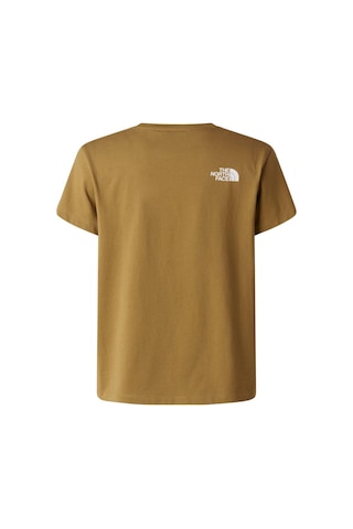 The North Face B Mountaın Nıght Relaxed Ss Tee Genç Tişört Nf0a8g1u2el1 Sarı