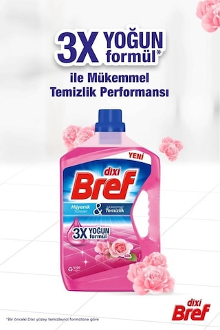 Bref Yüzey Temizleyici Gül 3x 2.5l 3'lü Set set-hnkdtj-5278-6231