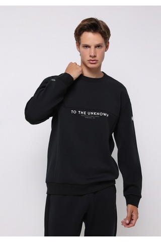 Colin's Colins Comfort Fit Erkek Siyah Sweatshirt Cl1076472 Q1.v1 Blk Siyah