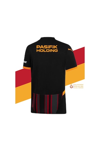 Gsstore Galatasaray Lisanslı 2024/25 Alternatif Siyah Forma Siyah